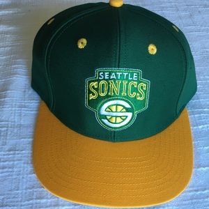 Seattle Sonics snapback hat